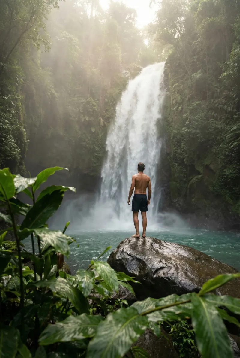 Zdjęcie do dokumentów wygenerowane z selfie